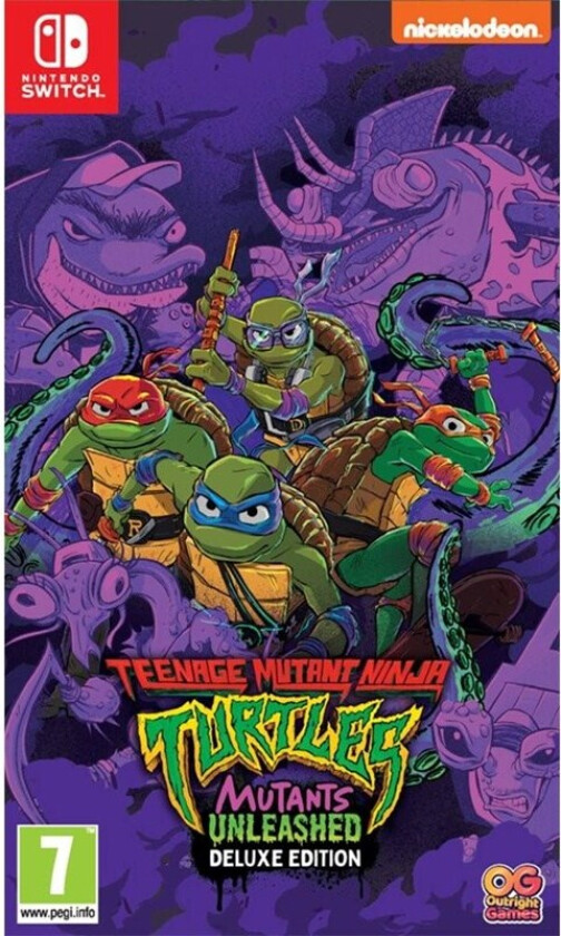 Teenage Mutant Ninja Turtles: Mutants Unleashed (Deluxe Edition) - Nintendo Switch - Action/Adventure