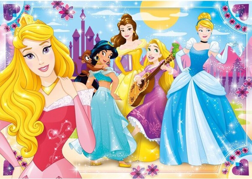 Jigsaw Puzzle Super Color Maxi Disney Princess 104pcs. Gulv