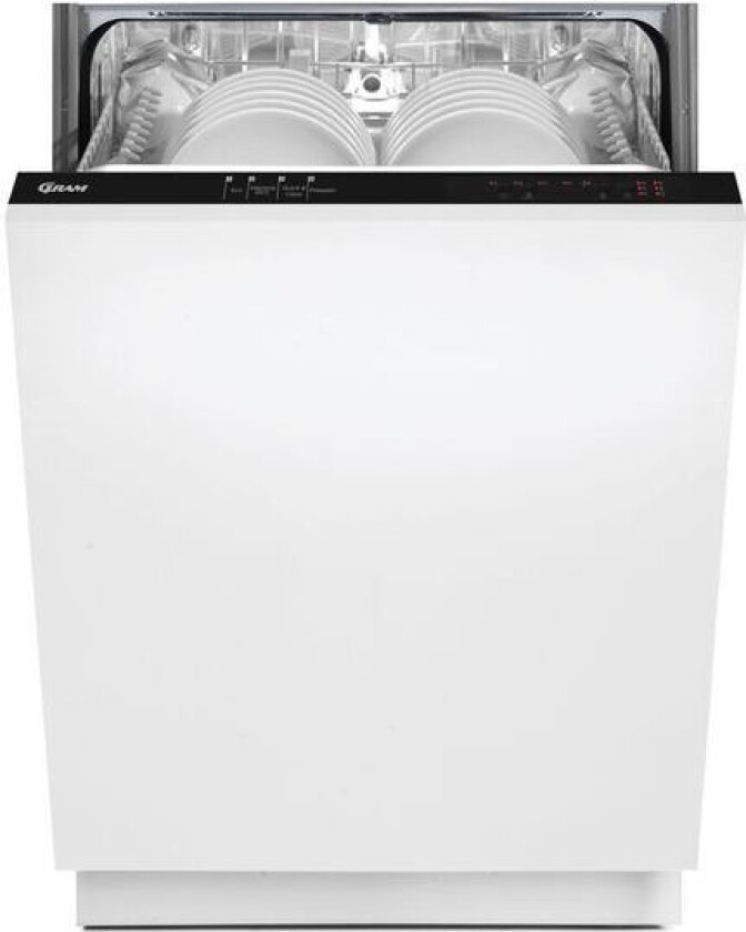 Integrerbar Oppvaskmaskin Hvit 60cm Omi 6100-90 T
