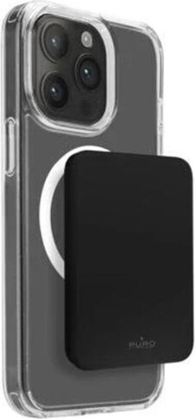 Slim Power Mag Nødlader - Svart - 4200 mAh