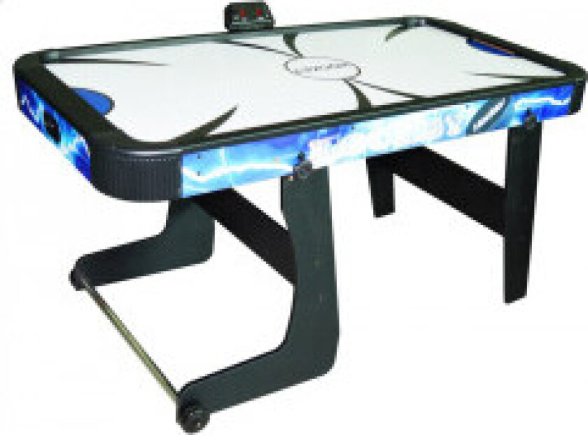 Air Hockey Bord med elektronisk disk, 152x74x76 cm