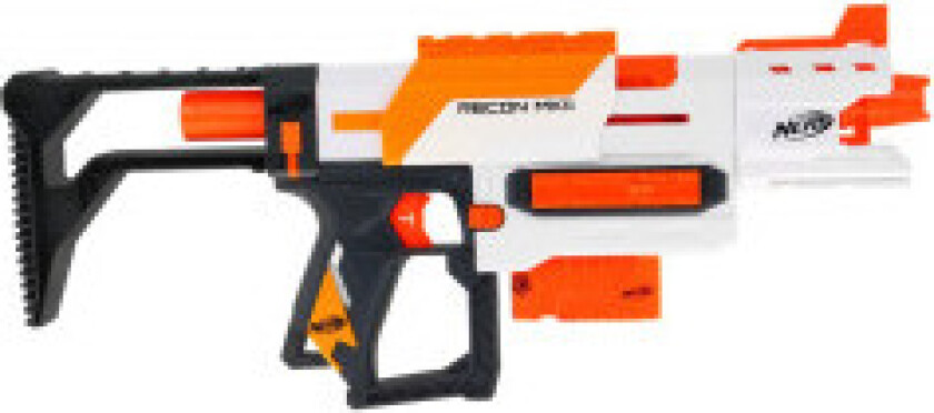 Modulær Nerf-pistol med 6 piler og 27 meter rekkevidde