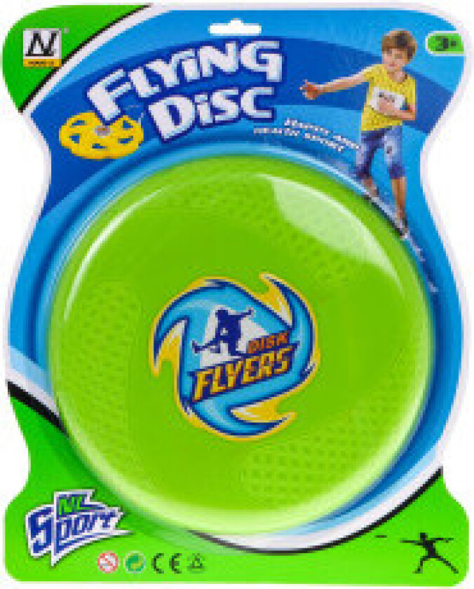 Slitesterk Flying Frisbee Disc for barn, 23 cm diameter