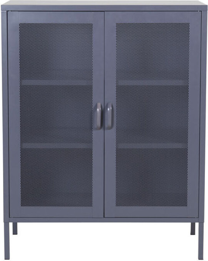 Bilde av Misha skjenk 2 dører, 3 hyller, grå.