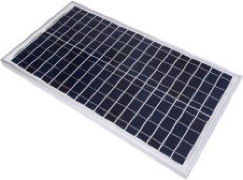 Polykrystallinsk solcellepanel 30 W 12 V