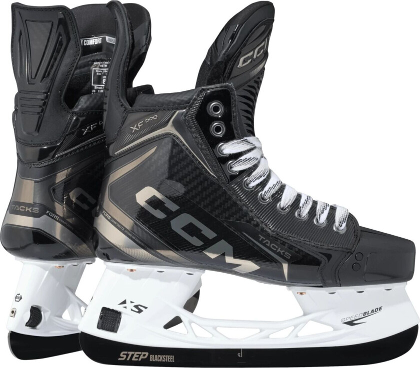Tacks XF Pro Skates - 24/25, hockeyskøyte, senior Tapered