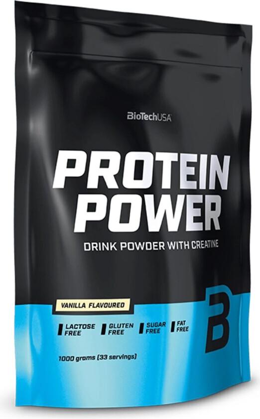 Protein Power Vanilla, proteinpulver Vanilla