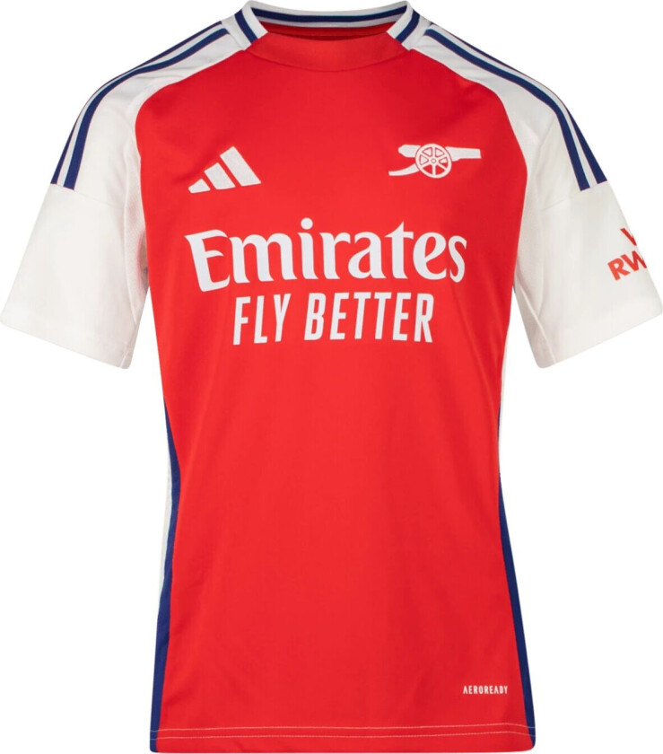 adidas Arsenal Home Jersey 2024/25, fotballdrakt, junior Better Scarlet/white