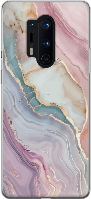 Mobildeksel til OnePlus 8 Pro med Marmor motiv