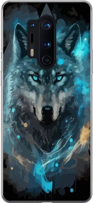 Mobildeksel til OnePlus 8 Pro med Ulve motiv