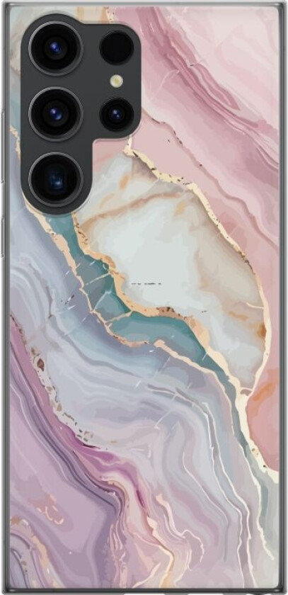 Mobildeksel til Samsung Galaxy S24 Ultra med Marmor motiv