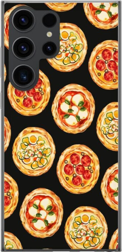 Mobildeksel til Samsung Galaxy S24 Ultra med Pizza motiv