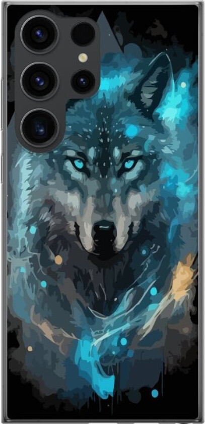 Mobildeksel til Samsung Galaxy S24 Ultra med Ulve motiv