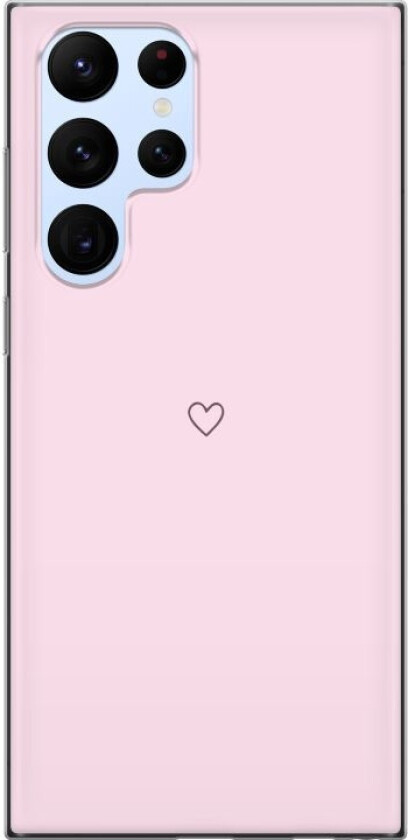 Mobildeksel til Samsung Galaxy S22 Ultra 5G med Hjerte motiv