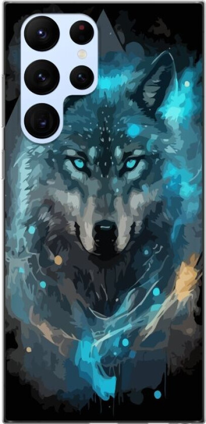 Mobildeksel til Samsung Galaxy S22 Ultra 5G med Ulve motiv