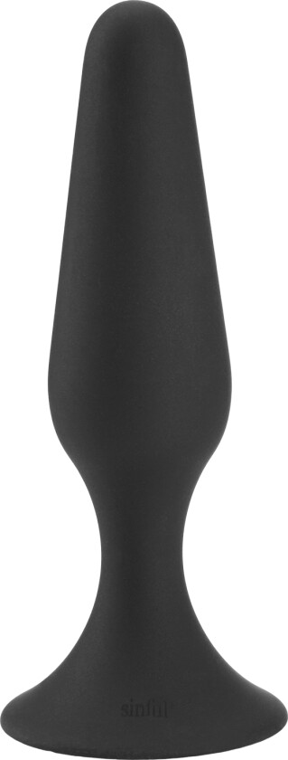 Slim Butt Plug Small     - Svart