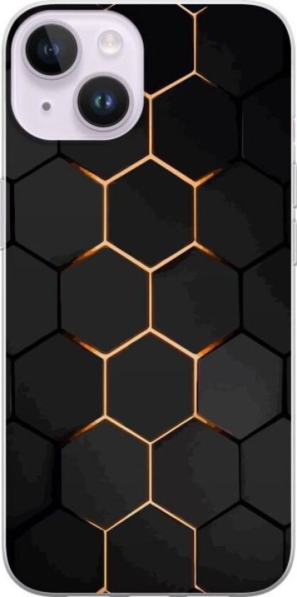 Mobildeksel til Apple iPhone 14 med Luksuriøst Mønster motiv