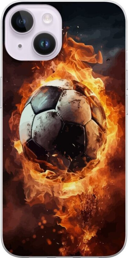 Mobildeksel til Apple iPhone 14 med Fotball motiv