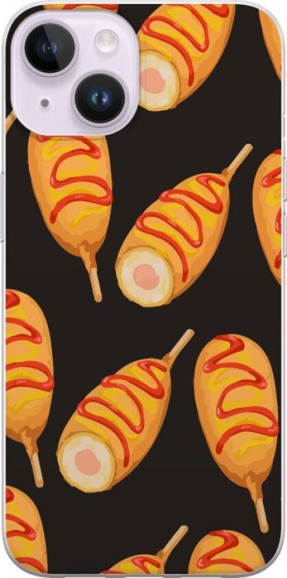 Mobildeksel til Apple iPhone 14 med Kyllinglår motiv