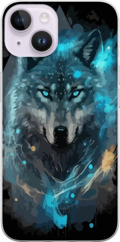Mobildeksel til Apple iPhone 14 med Ulve motiv