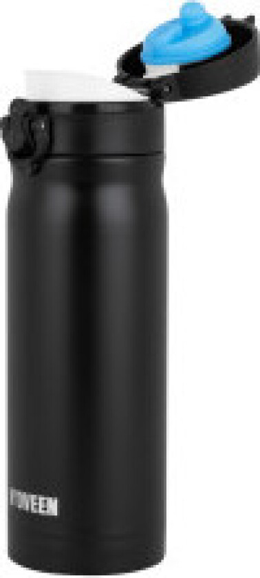 Termoflaske 400 ml TB810 sort matte