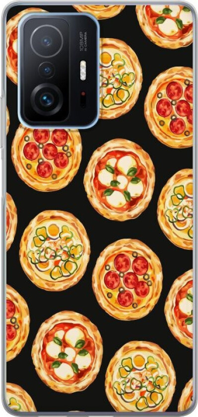 Mobildeksel til Xiaomi 11T Pro med Pizza motiv
