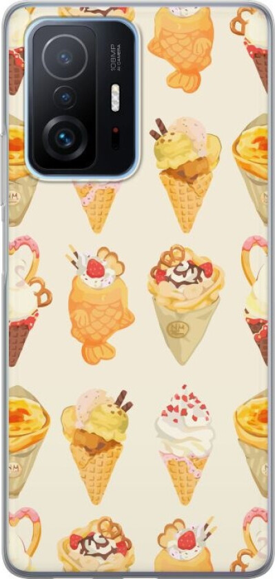 Mobildeksel til Xiaomi 11T Pro med Glassig motiv