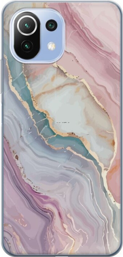 Mobildeksel til Xiaomi 11 Lite 5G NE med Marmor motiv