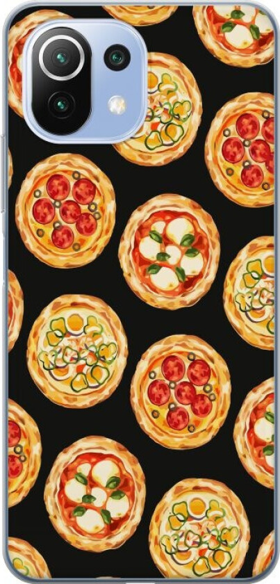 Mobildeksel til Xiaomi 11 Lite 5G NE med Pizza motiv