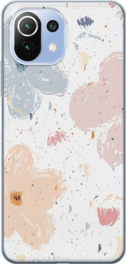 Mobildeksel til Xiaomi 11 Lite 5G NE med Blomster motiv