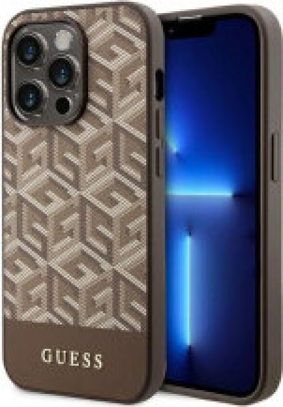Guess GCube Stripes MagSafe - Deksel til iPhone 14 Pro Max