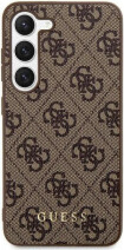 Guess 4G Metal Gold Logo - Deksel til Samsung Galaxy S24+