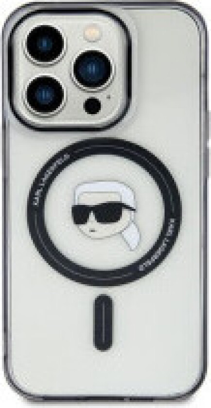 Karl Lagerfeld IML Karl Head MagSafe - iPhone 15 Plus-deksel