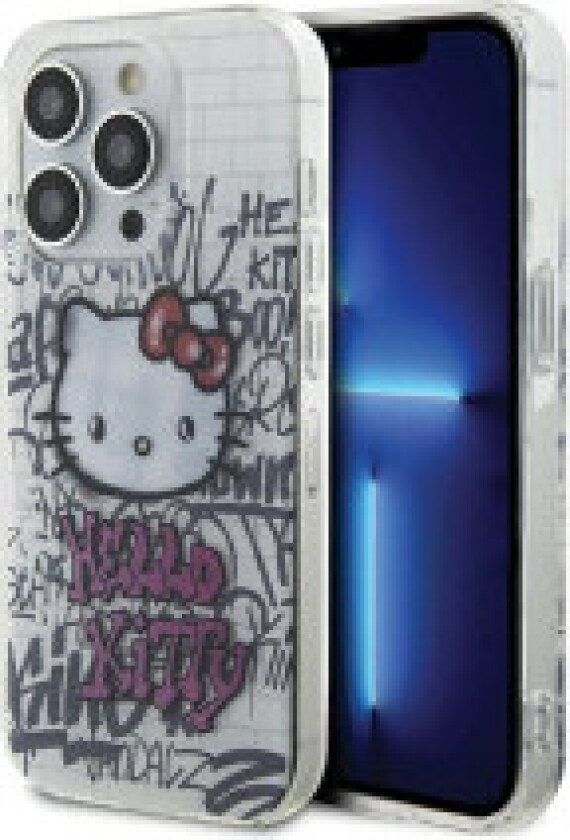 Hello Kitty IML Kitty On Bricks Graffiti - iPhone 15 Pro Max-deksel