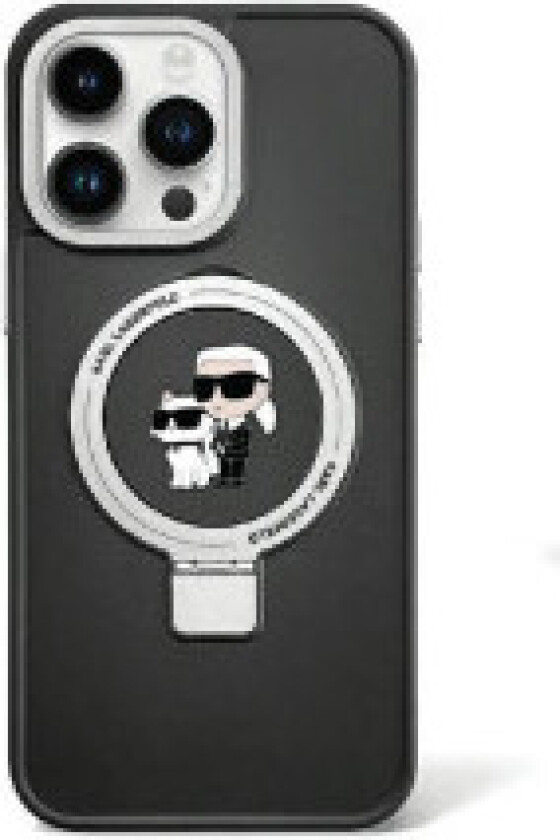 Karl Lagerfeld ringstativ Karl & Choupette MagSafe - iPhone 13 Pro-deksel
