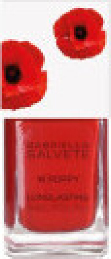 - Flower Shop Longlasting Nail Polish 14 Poppy - For Women, 11 ml