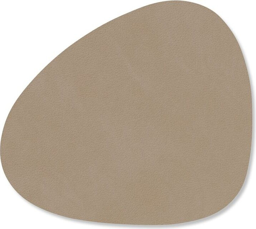 Lind DNA Nupo glassunderlag curve Clay brown