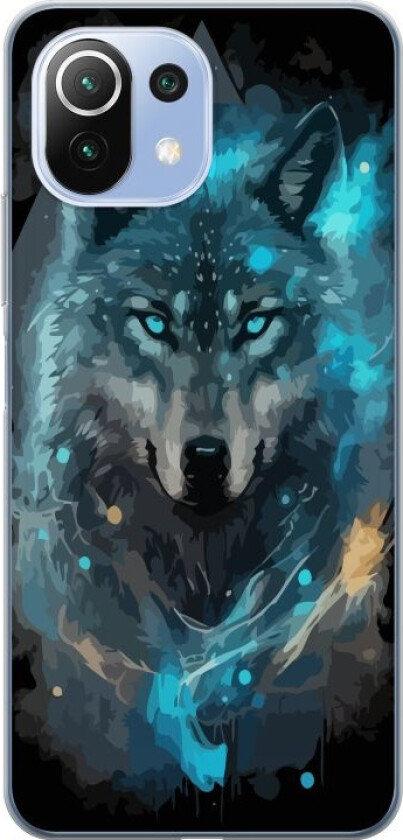 Mobildeksel til Xiaomi 11 Lite 5G NE med Ulve motiv