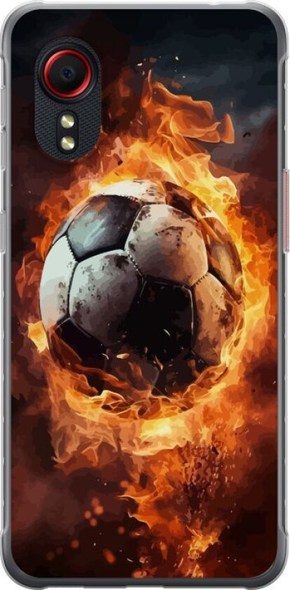 Mobildeksel til Samsung Galaxy Xcover 5 med Fotball motiv