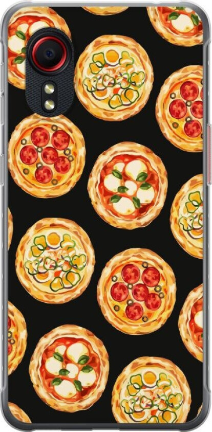Mobildeksel til Samsung Galaxy Xcover 5 med Pizza motiv