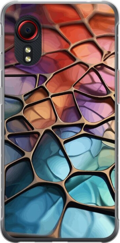 Mobildeksel til Samsung Galaxy Xcover 5 med Metalliskt mønster motiv