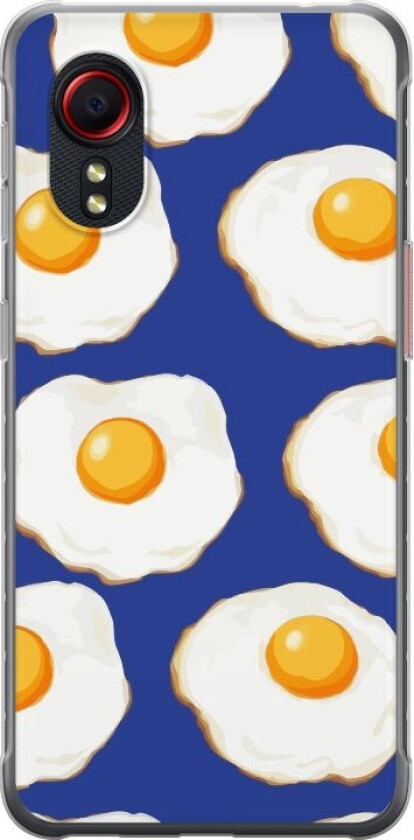 Mobildeksel til Samsung Galaxy Xcover 5 med Stekte egg motiv