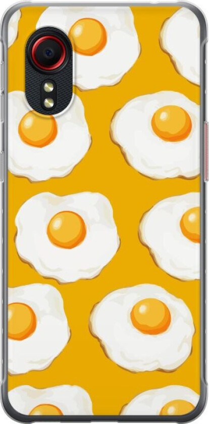 Mobildeksel til Samsung Galaxy Xcover 5 med Stekt egg motiv
