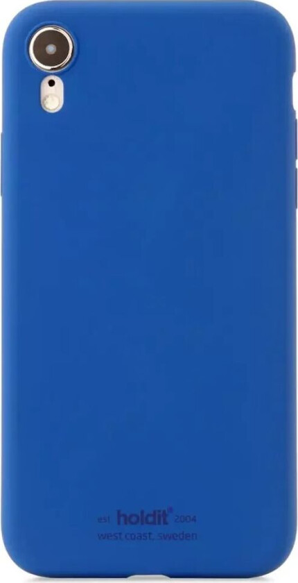Holdit iPhone XR Soft Touch Silikon Deksel - Royal Blue