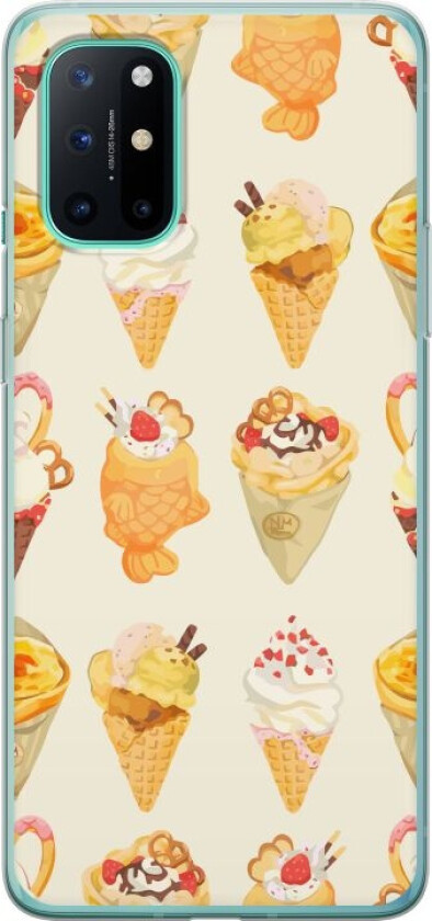 Mobildeksel til OnePlus 8T med Glassig motiv