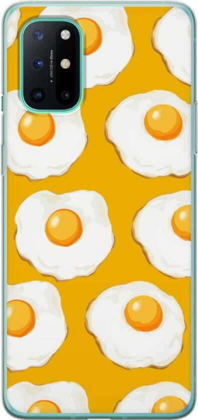Mobildeksel til OnePlus 8T med Stekt egg motiv
