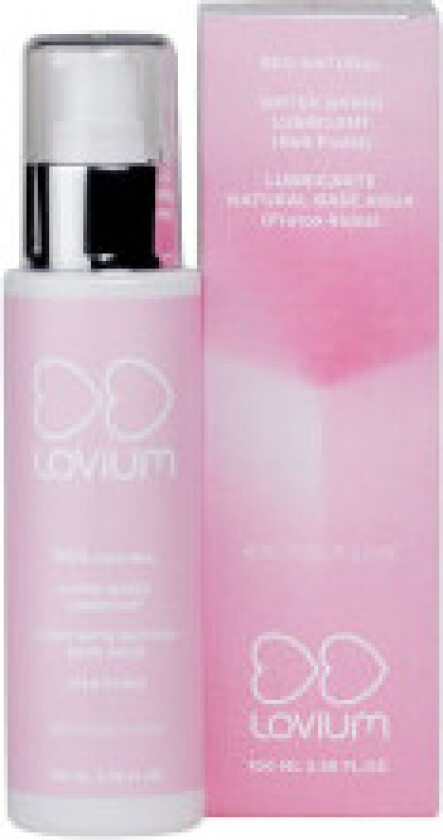 Vannbasert glidemiddel Lovium Røde frukter 100 ml