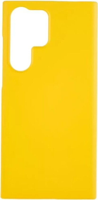 Samsung Galaxy S23 Ultra Hard Plast Deksel - Gul
