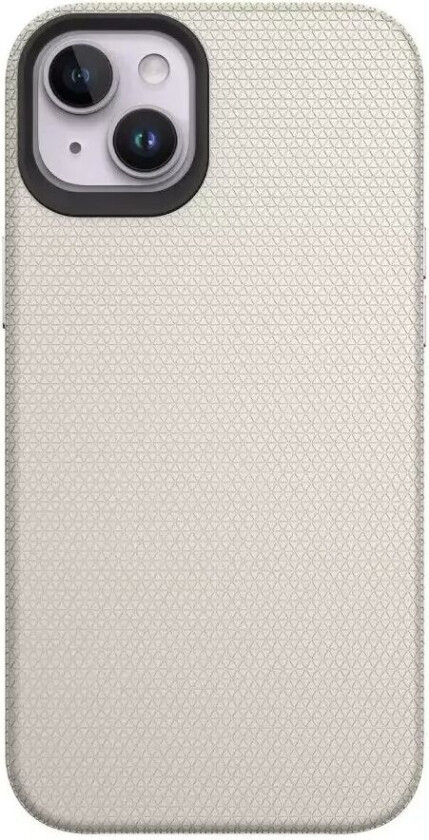 iPhone 15 Håndverker Plastdeksel - Champagne Gull