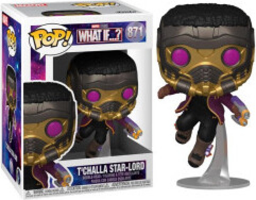 POP-figur av Marvel What If T'Challa Star-Lord